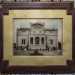 Ci spostiamo infine dinanzi a una parete con due foto che ritraggono la villa a inizio Novecento. Al tempo vi era un frontone triangolare, in cui era ricavata una loggia, che sovrastava un portico a tre arcate tipico del neoclassico eclettico di fine Ottocento
